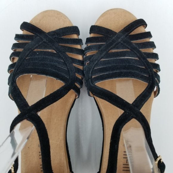 Anthropologie Gee WaWa Doris Platform Suede Sandals - Picture 8 of 11